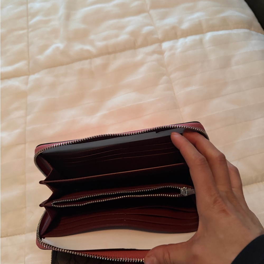 Coach Pink and Brown Wallet Duo - Picture 5 of 6